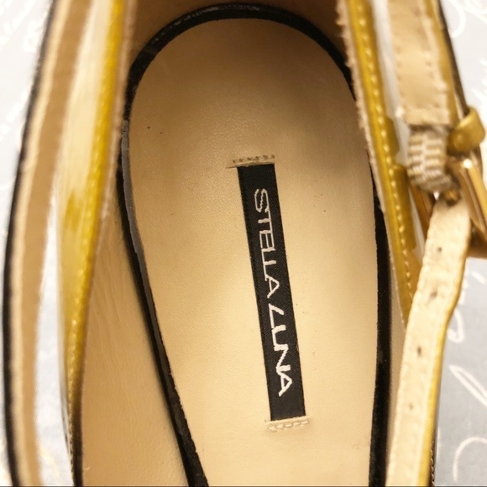 Stella Luna leather upper open toe size 39 shoe - Picture 7 of 10